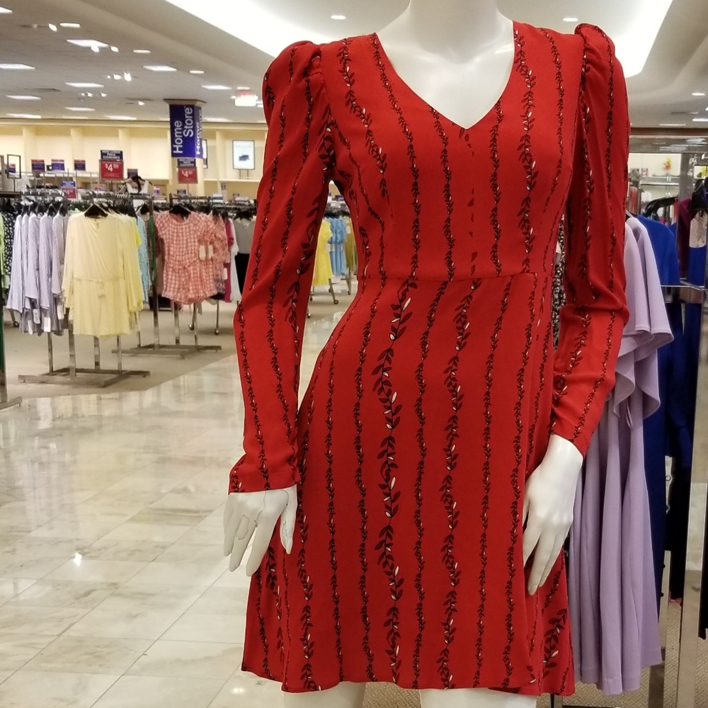 A loves A Red Mini Dress - Picture 3 of 7